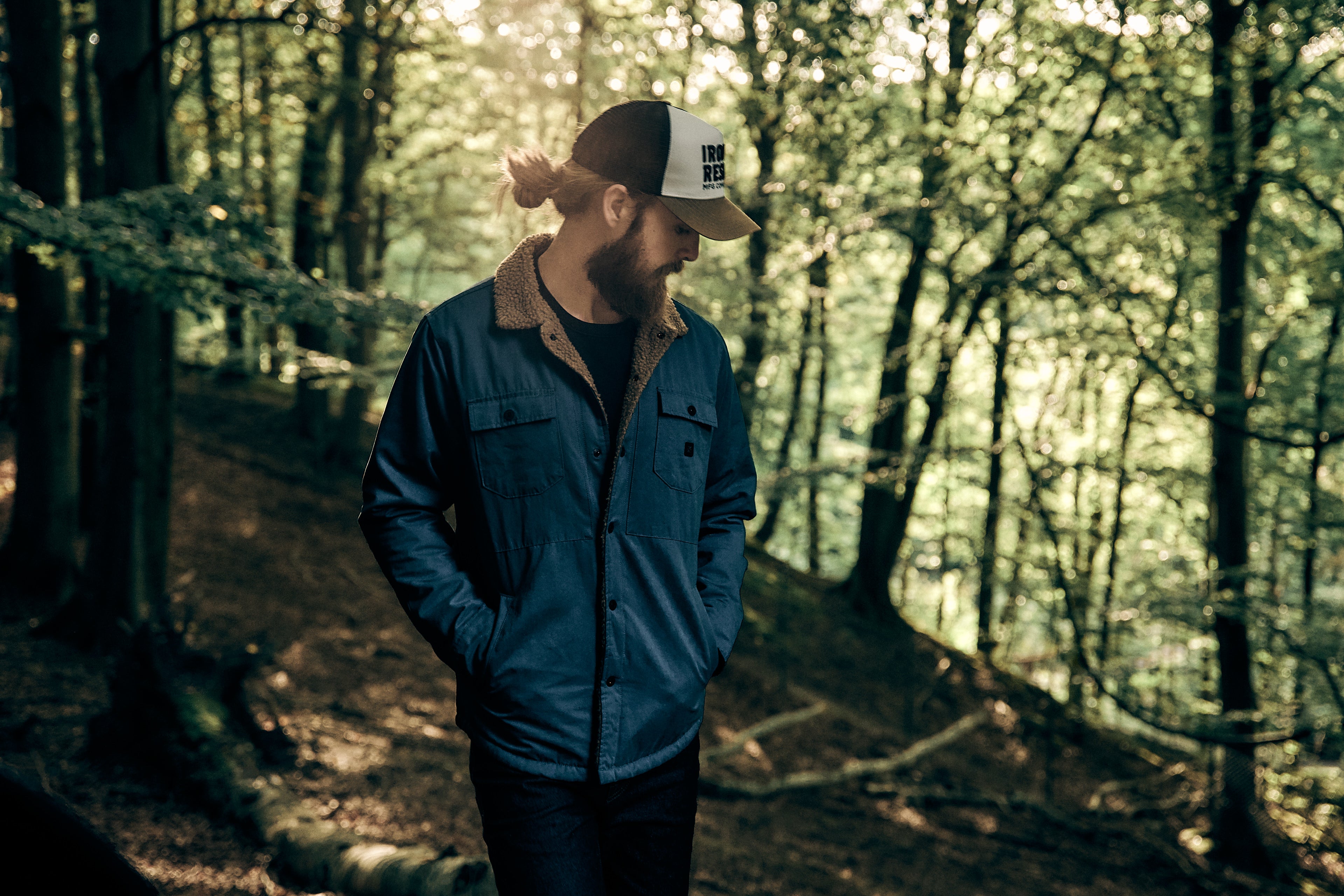 Roark - Hebrides Jacket - Petroleums-blå