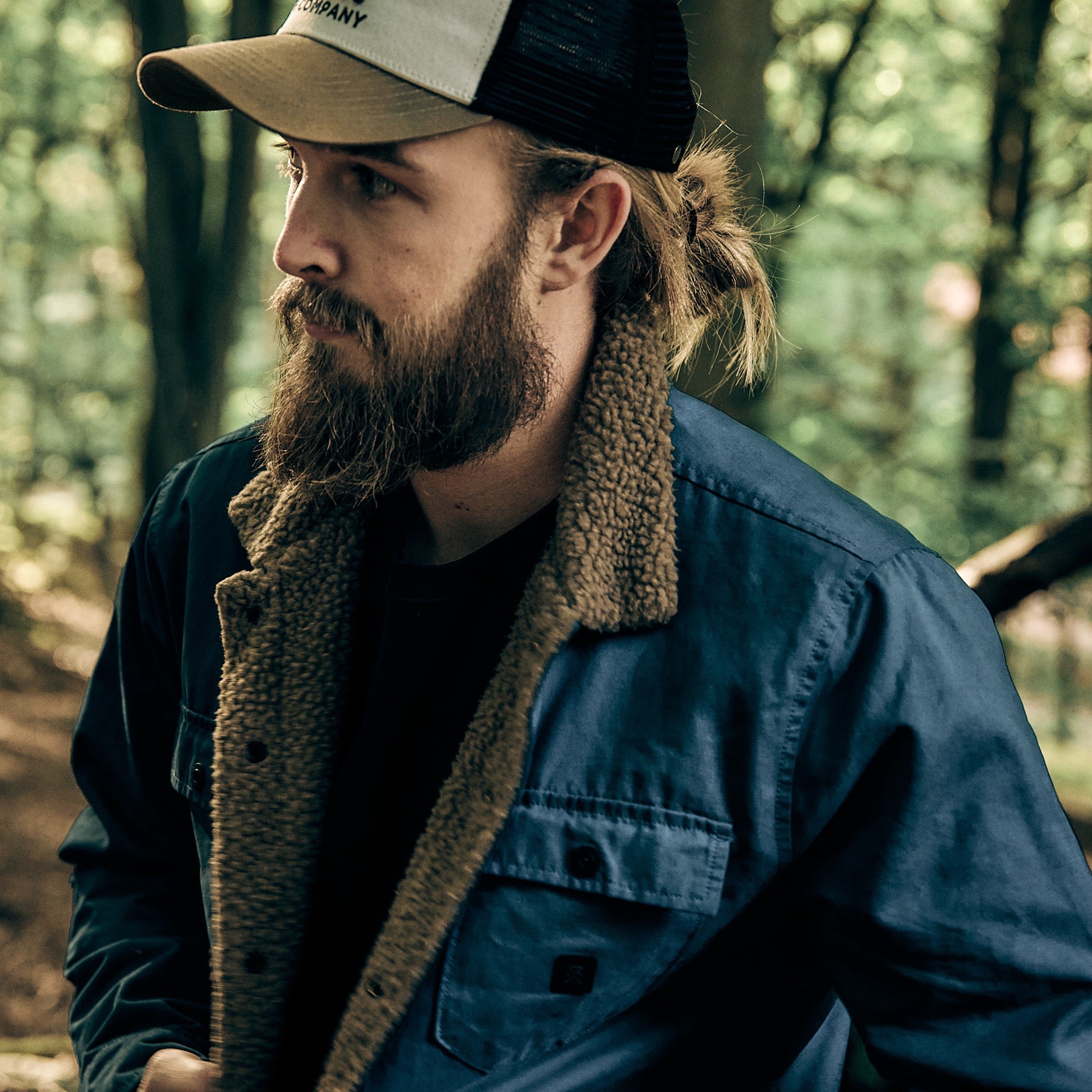 Roark - Hebrides Jacket - Petroleums-blå