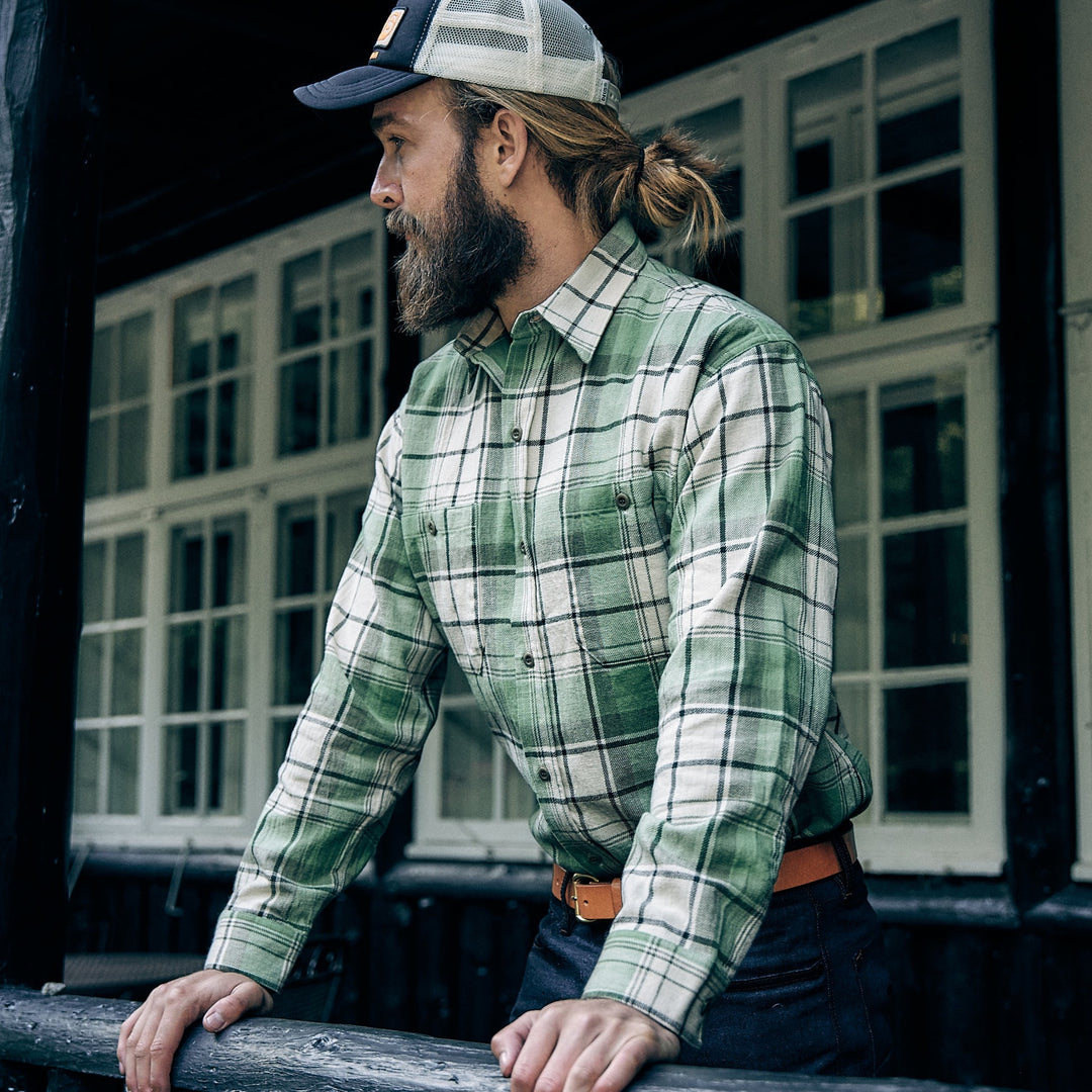 Edwin Japan - Work Shirt - Grøn