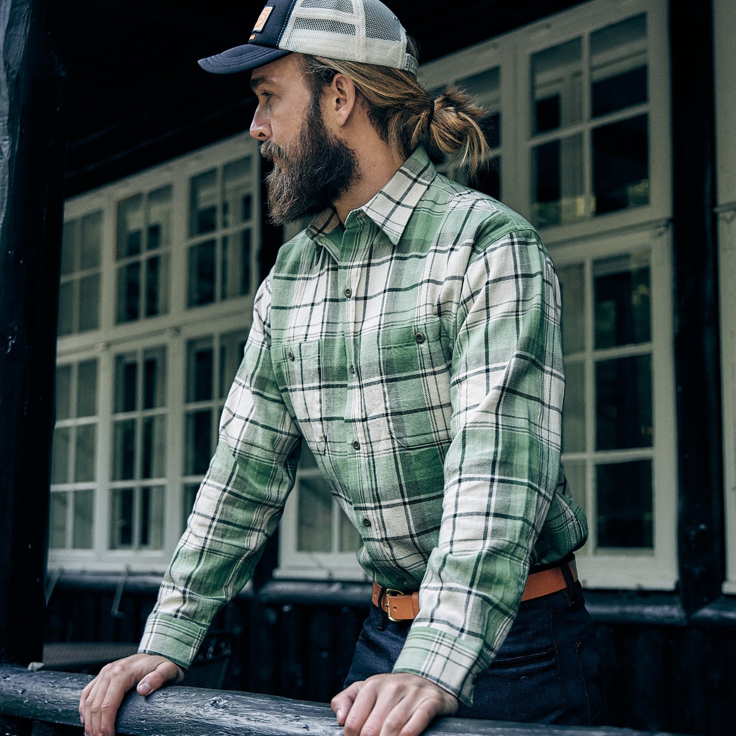 Edwin Japan - Work Shirt - Green