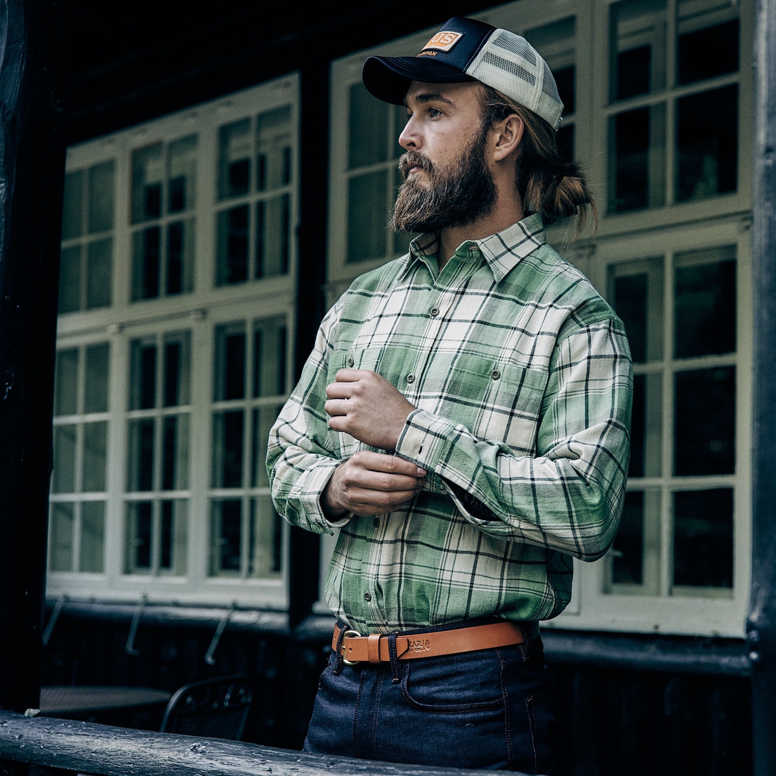 Edwin Japan - Work Shirt - Green
