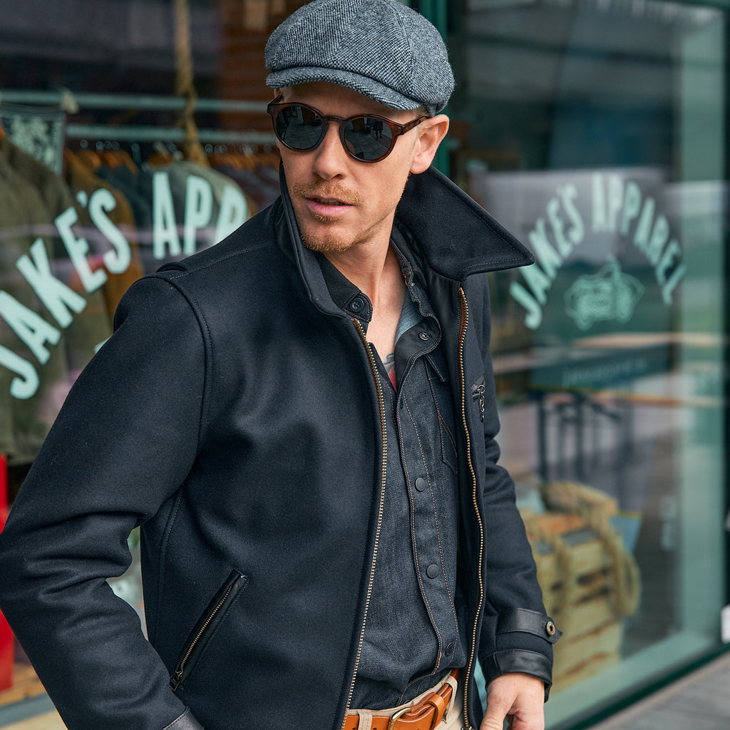 Shangri La Italy - “Varenne” Navy Blue Wool Jacket