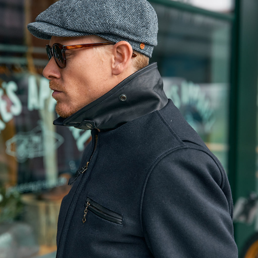 Shangri La Italy - “Varenne” Navy Blue Wool Jacket