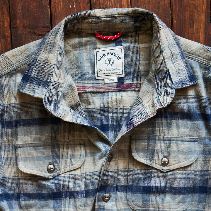 Iron & Resin - Soda Shirt - Blue