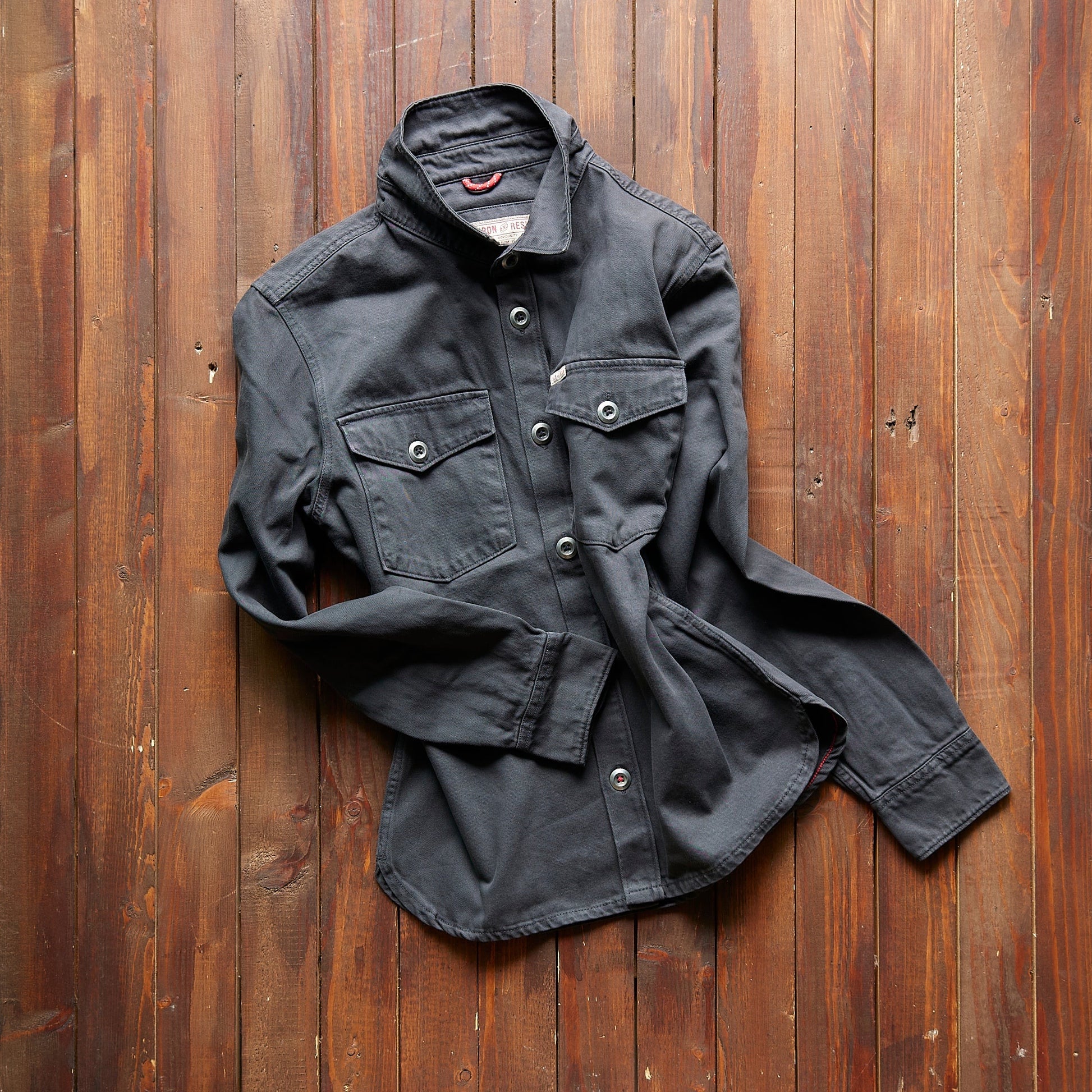 Iron & Resin - Mission Shirt - Charcoal