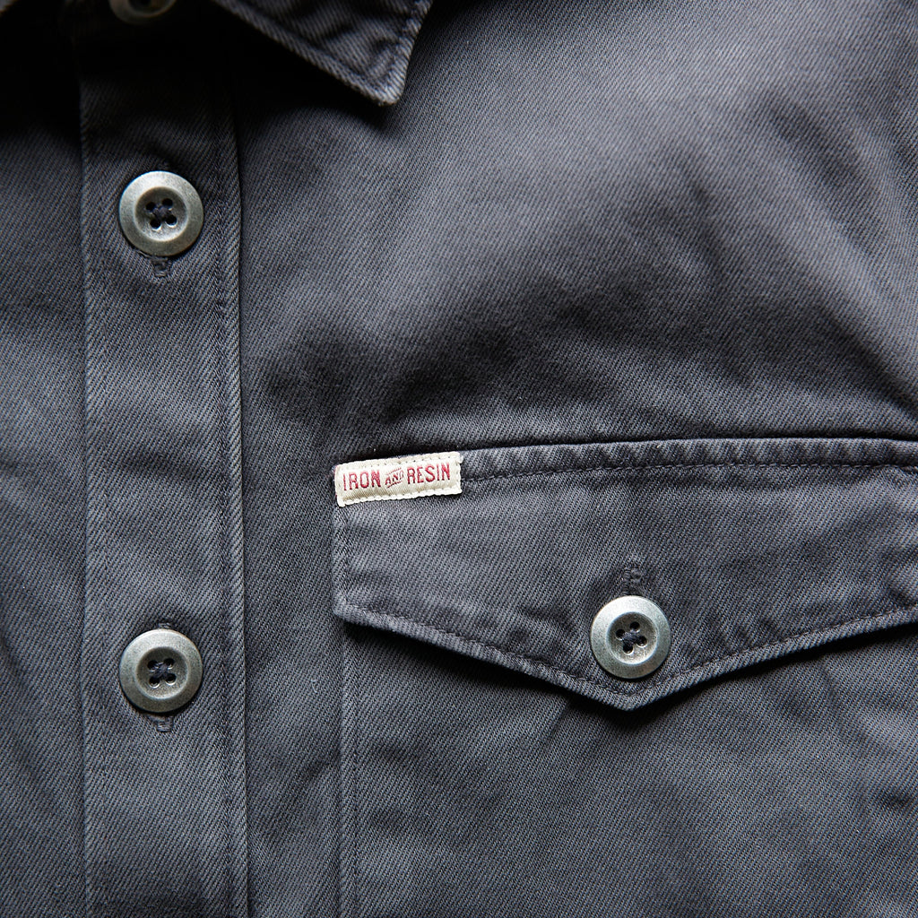 Iron & Resin - Mission Shirt - Charcoal