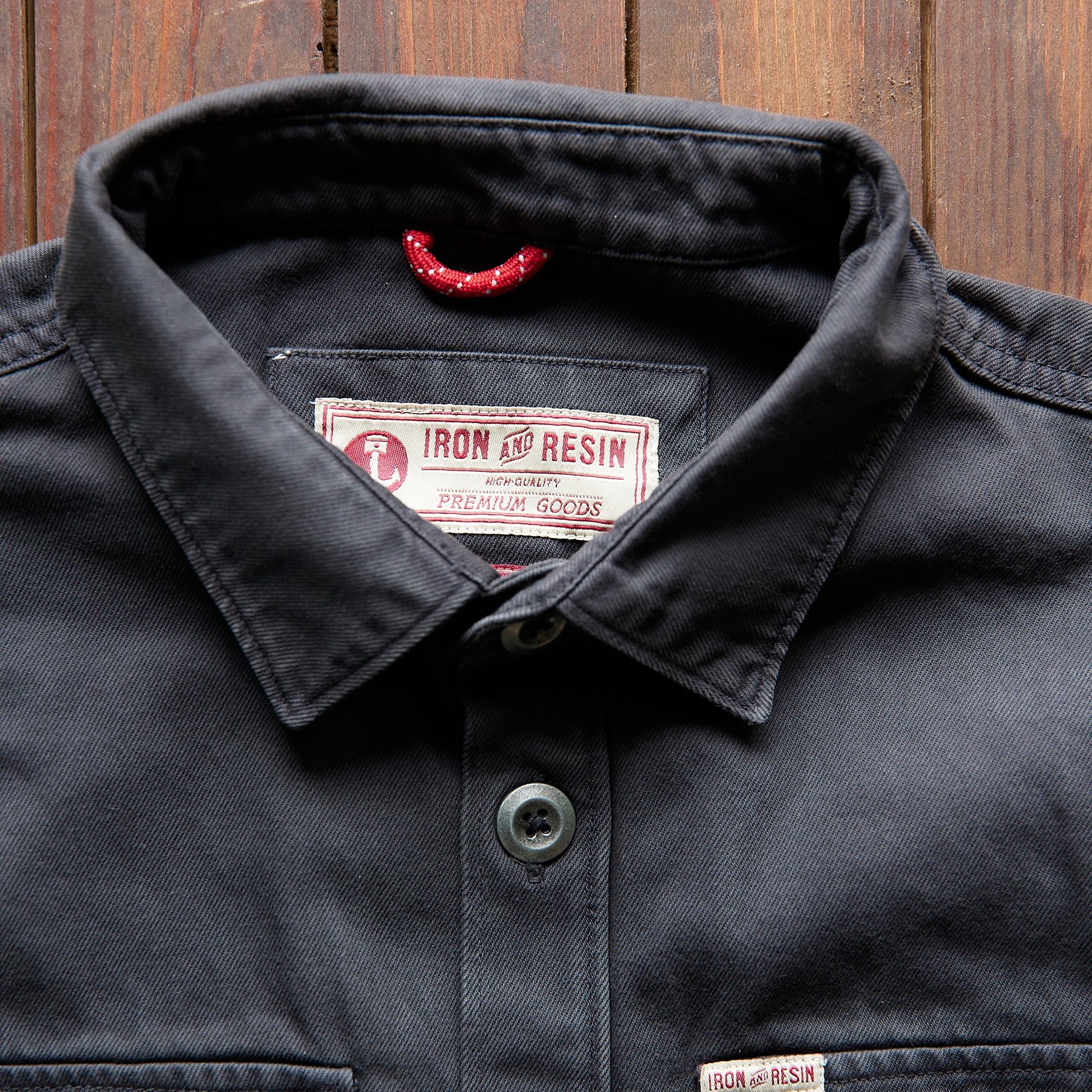 Iron & Resin - Mission Shirt - Charcoal