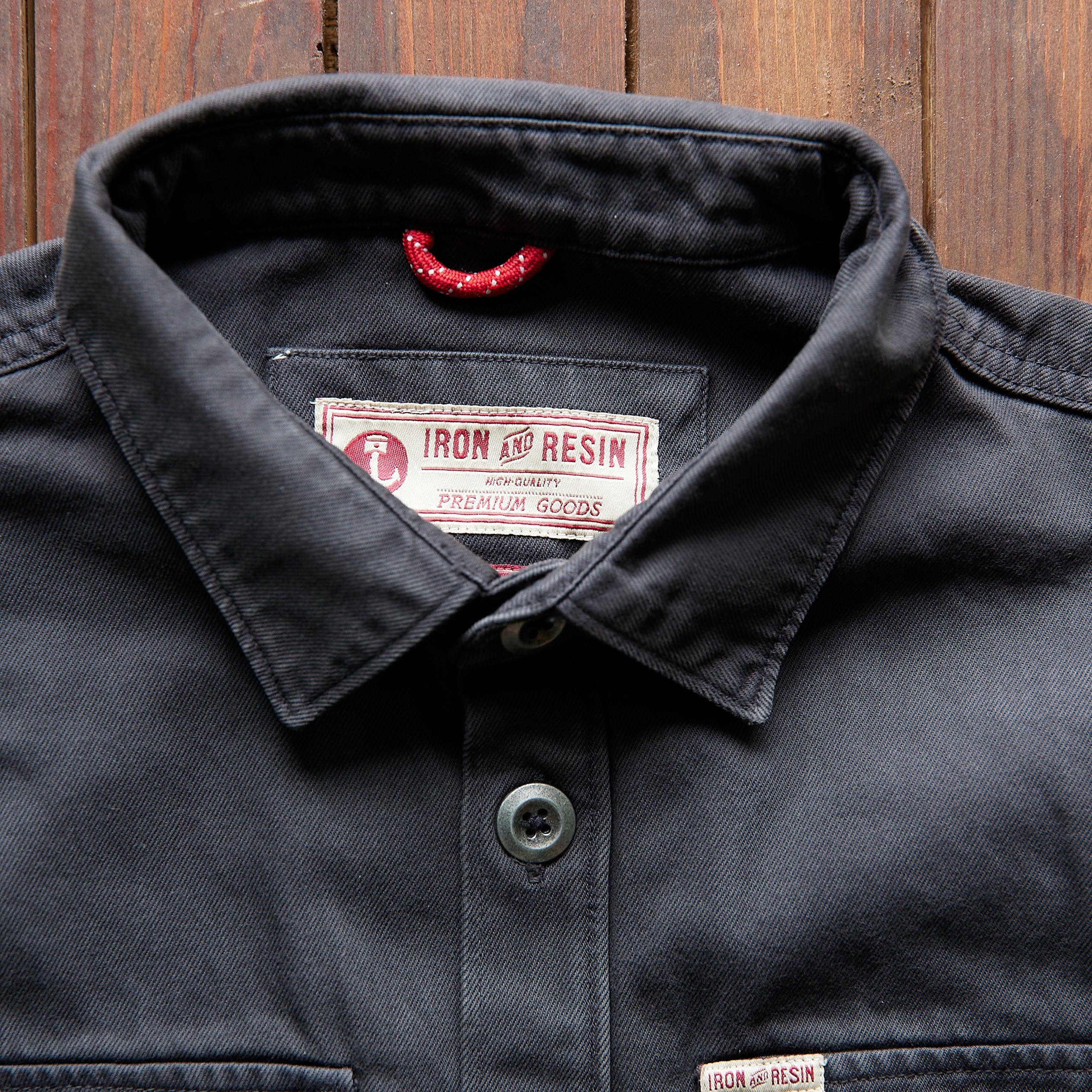 Iron & Resin - Mission Shirt - Charcoal