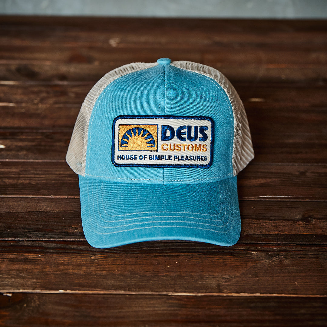 DEUS EX MACHINA - CAP DENIM - LIGHT BLUE