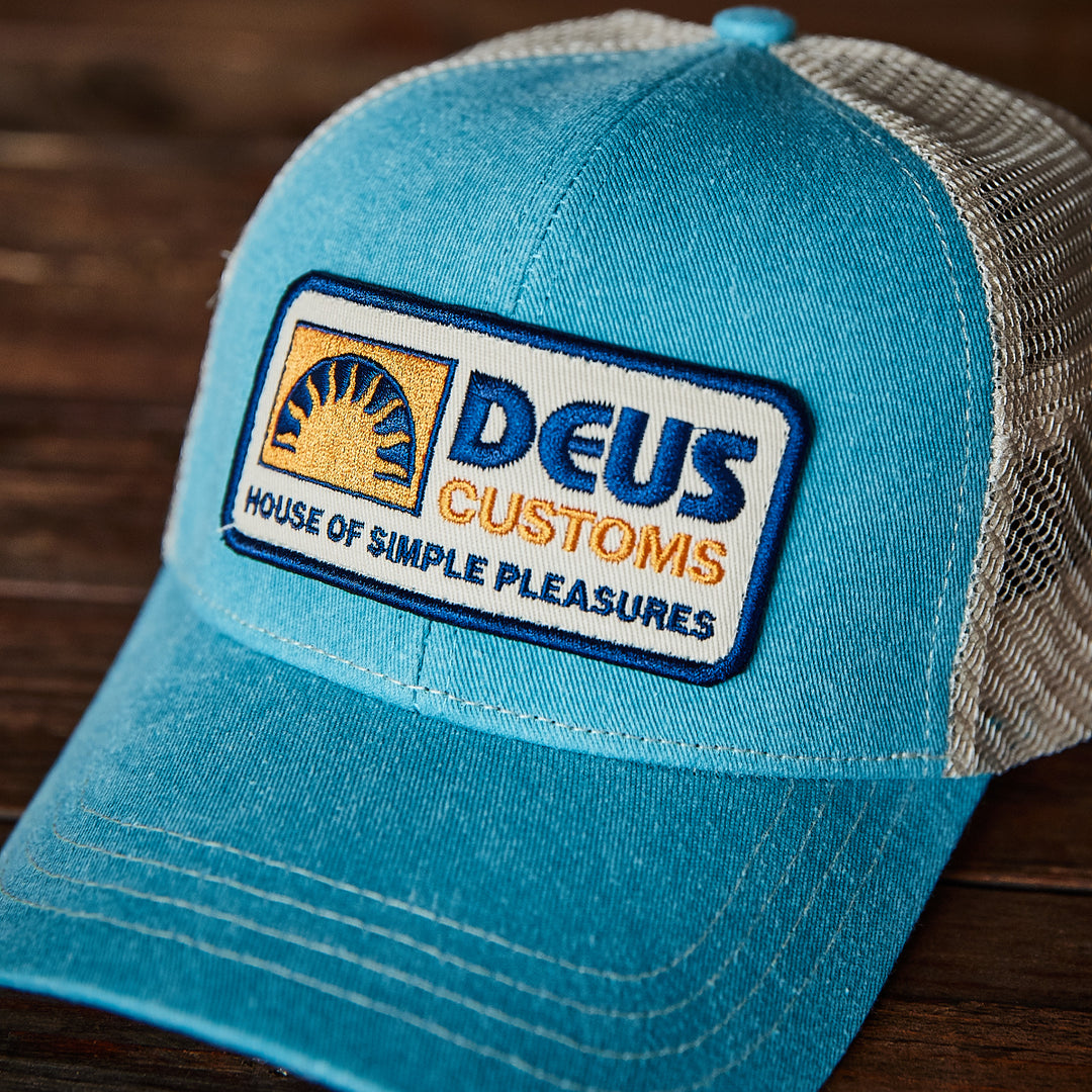 DEUS EX MACHINA - CAP DENIM - LIGHT BLUE