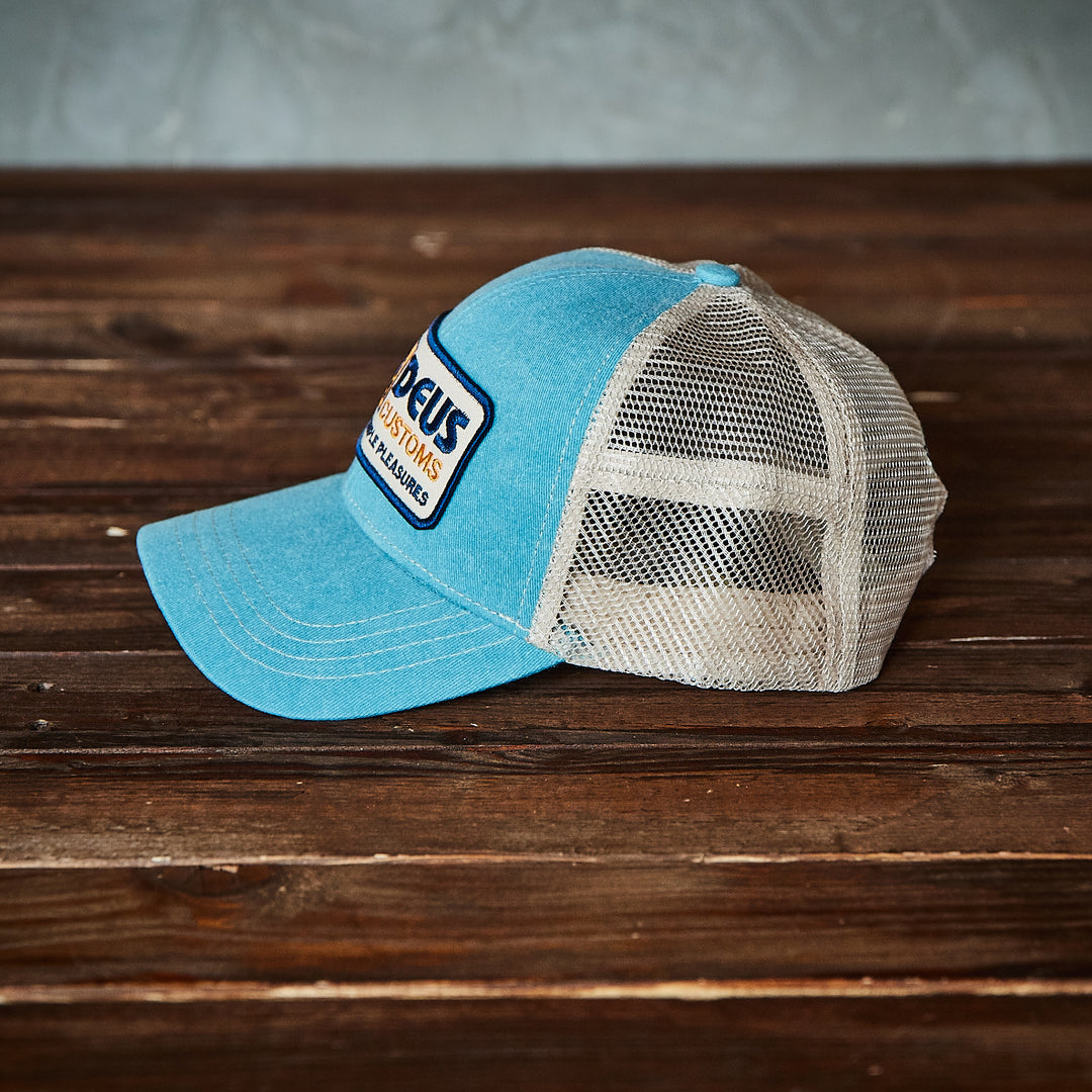 DEUS EX MACHINA - CAP DENIM - LIGHT BLUE