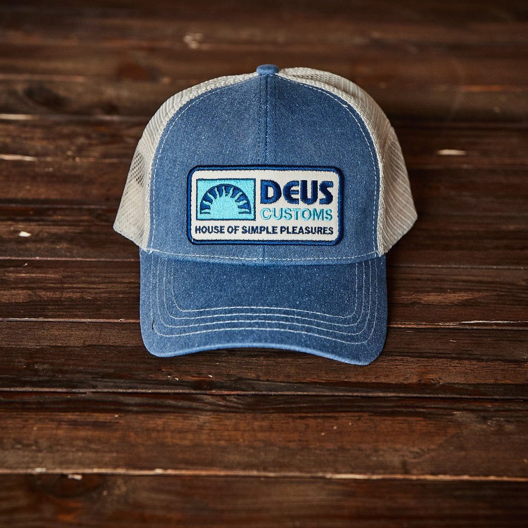 DEUS EX MACHINA - CAP DENIM BLUE