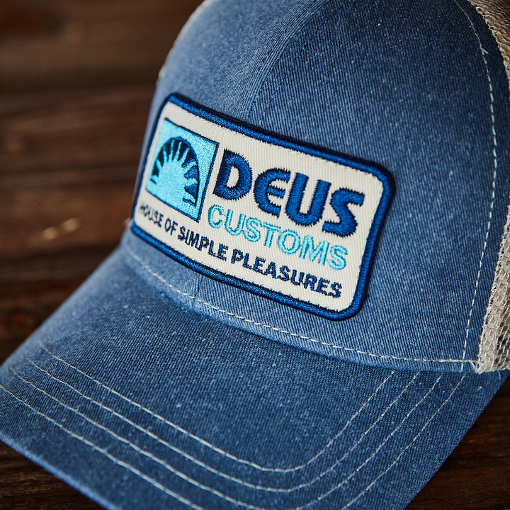 DEUS EX MACHINA - CAP DENIM BLUE