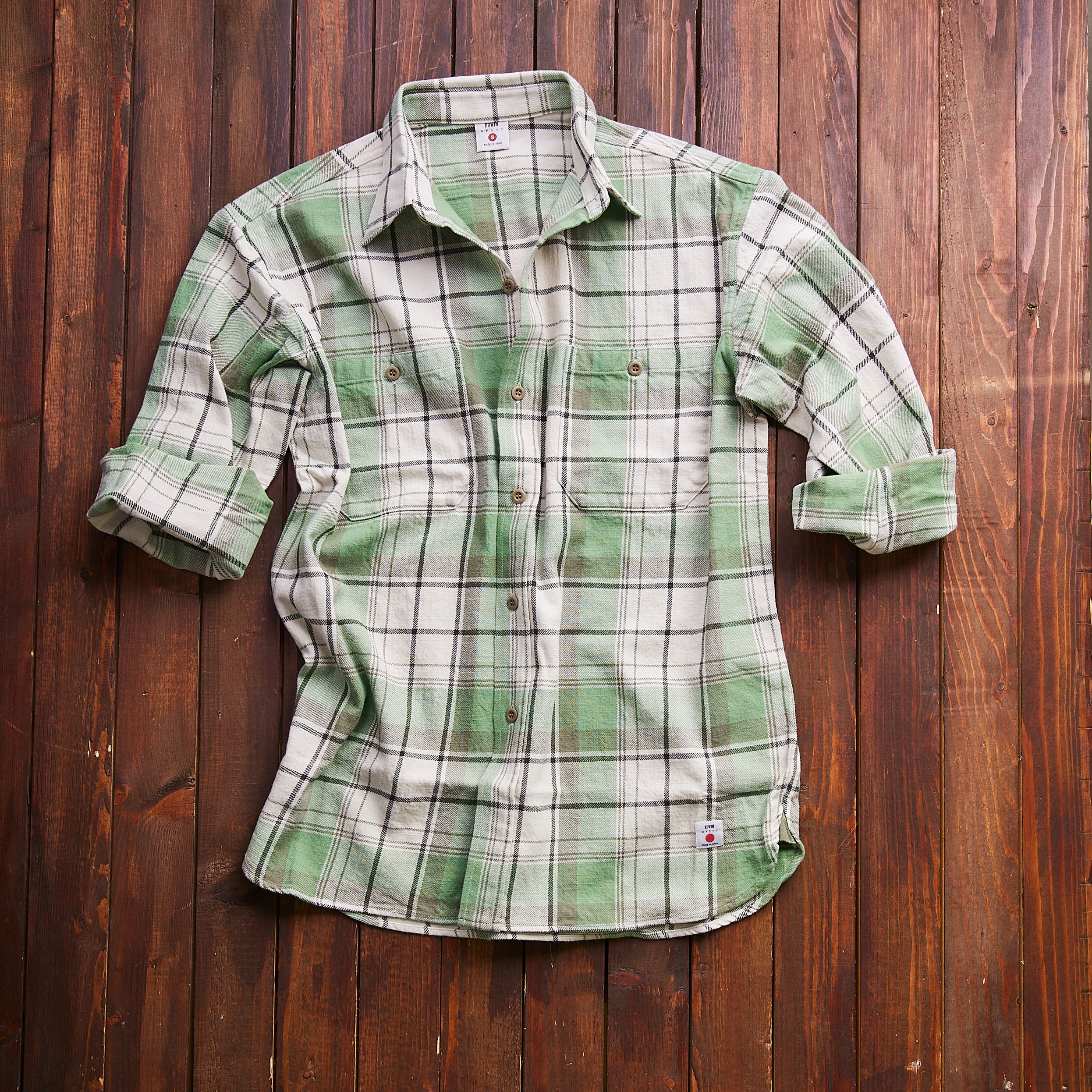 Edwin Japan - Work Shirt - Green