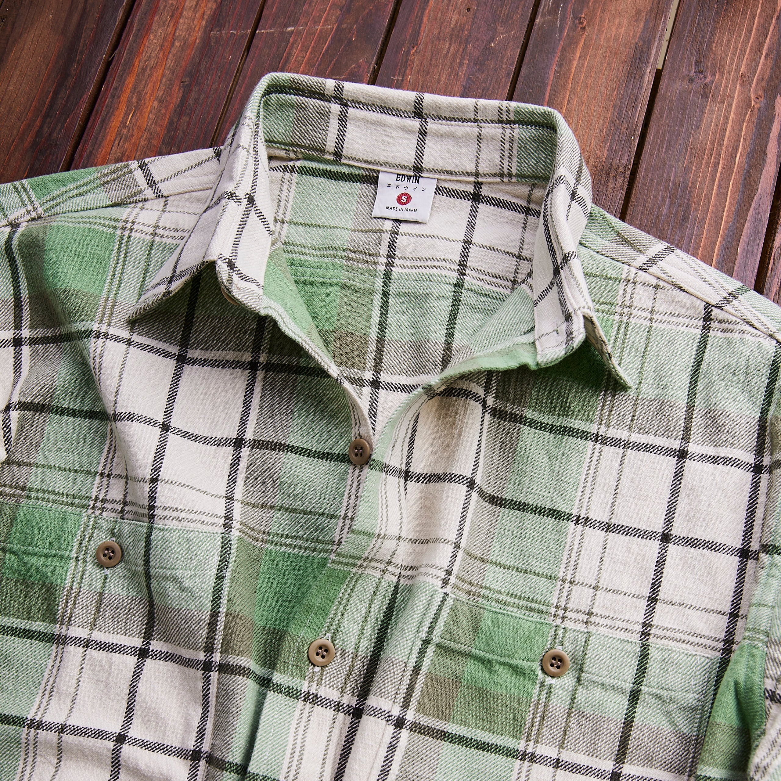 Edwin Japan - Work Shirt - Green
