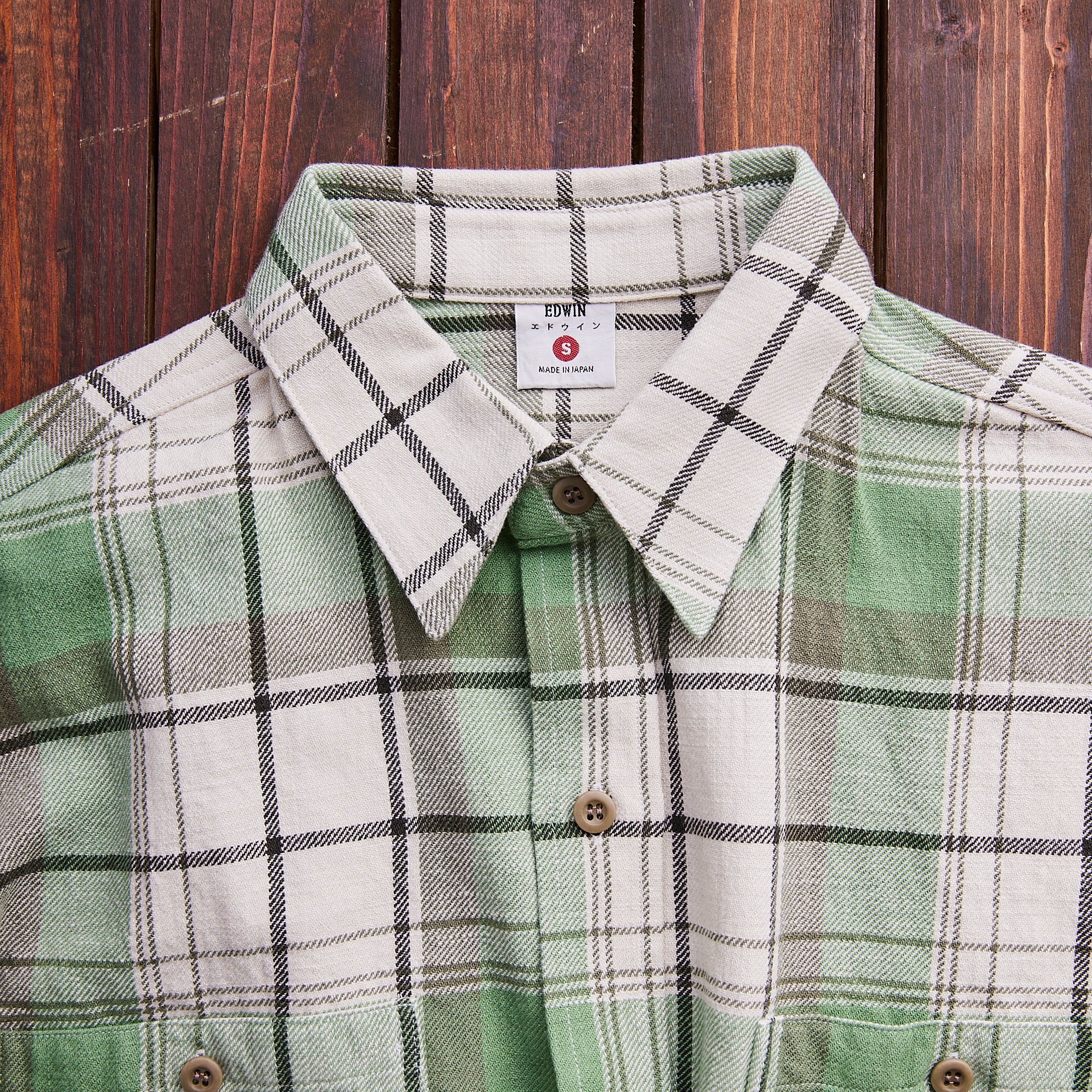 Edwin Japan - Work Shirt - Green