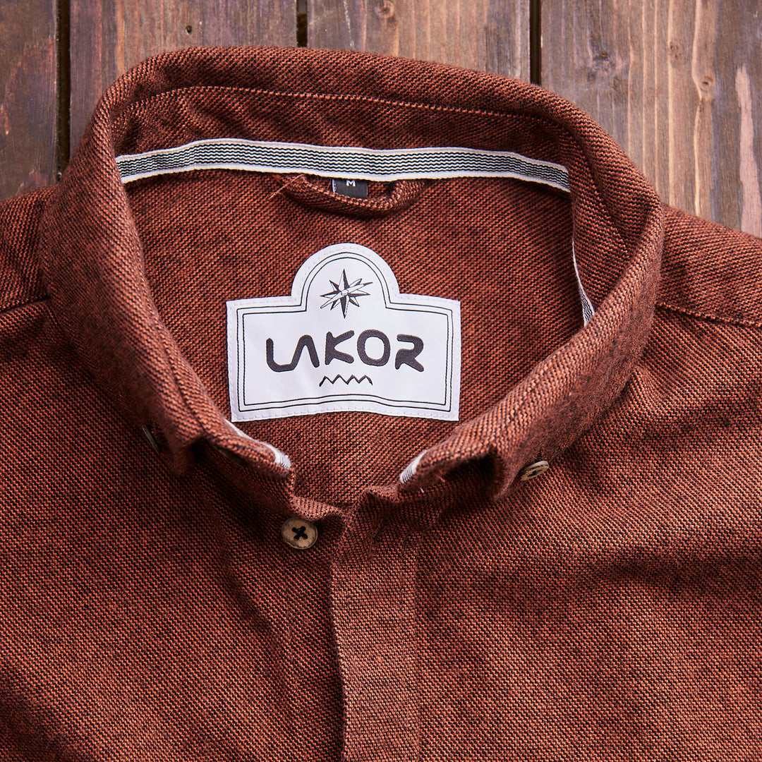 Lakor -  Moss Shirt - Rust