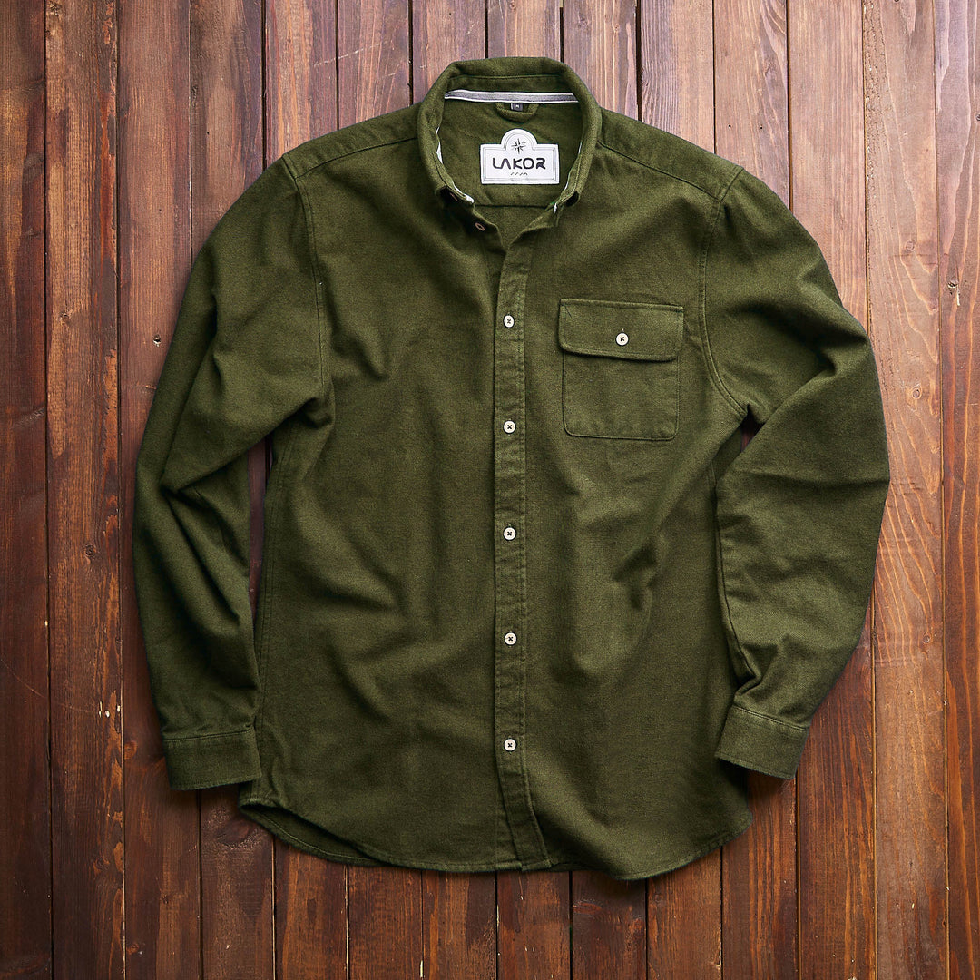 Lakor -  Moss Shirt - Fir Green