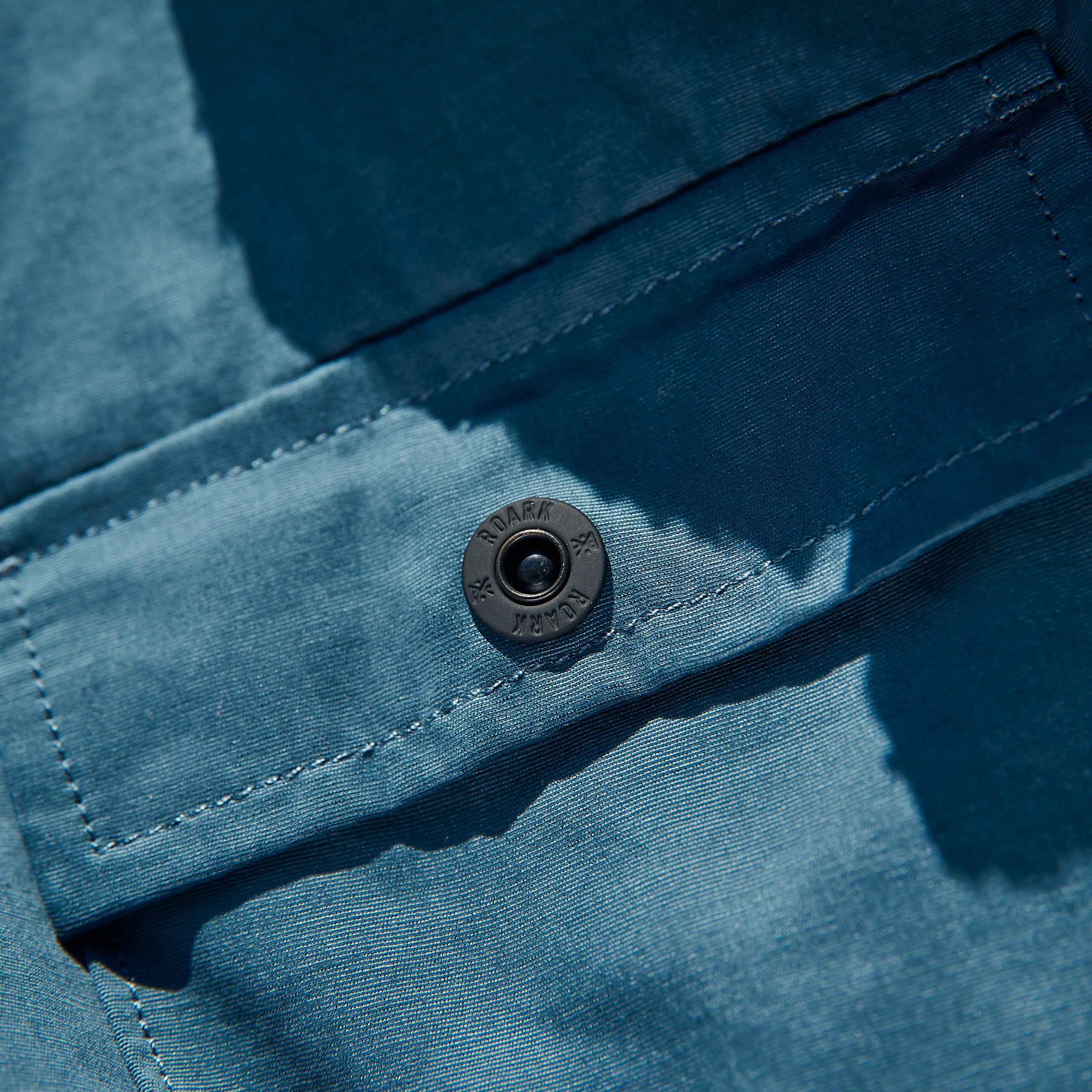 Roark - Hebrides Jacket - Petroleums-blå