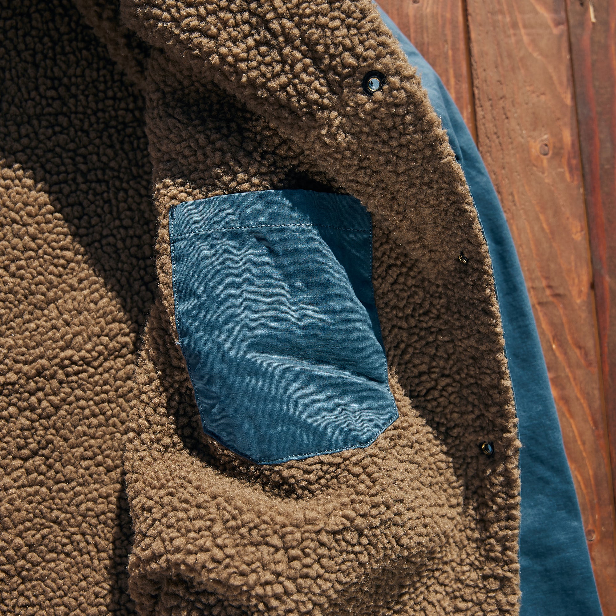 Roark - hebrides jacket - petroleum blue