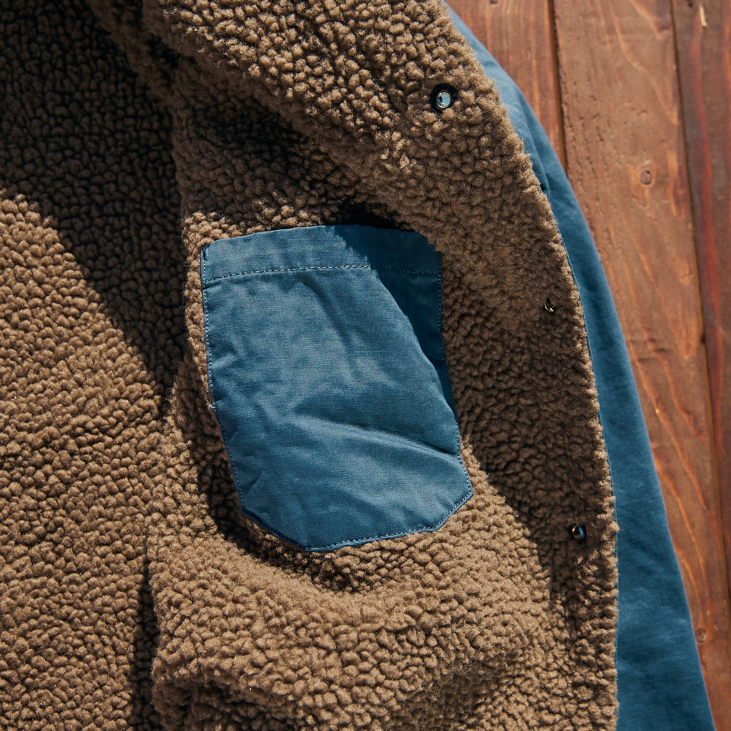 Roark - Hebrides Jacket - Petroleums-blå