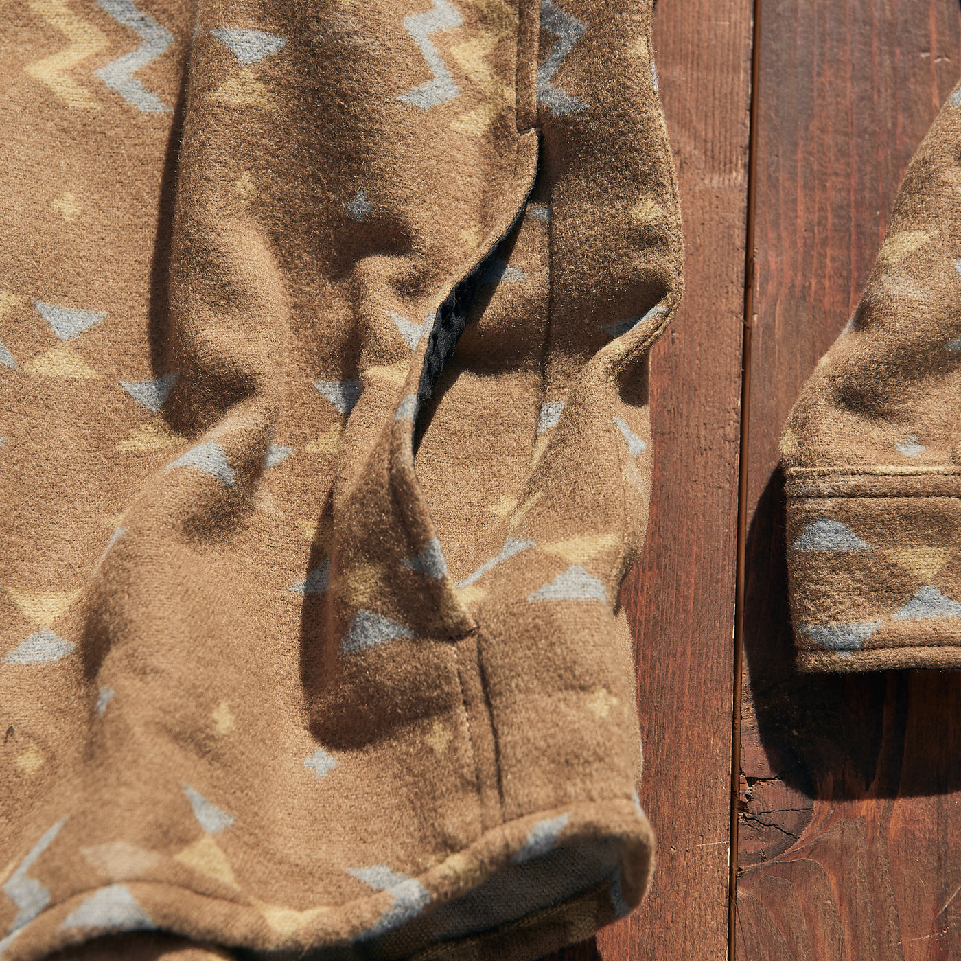 Roark - Andes Long Sleeve Flannel - Dark Khaki