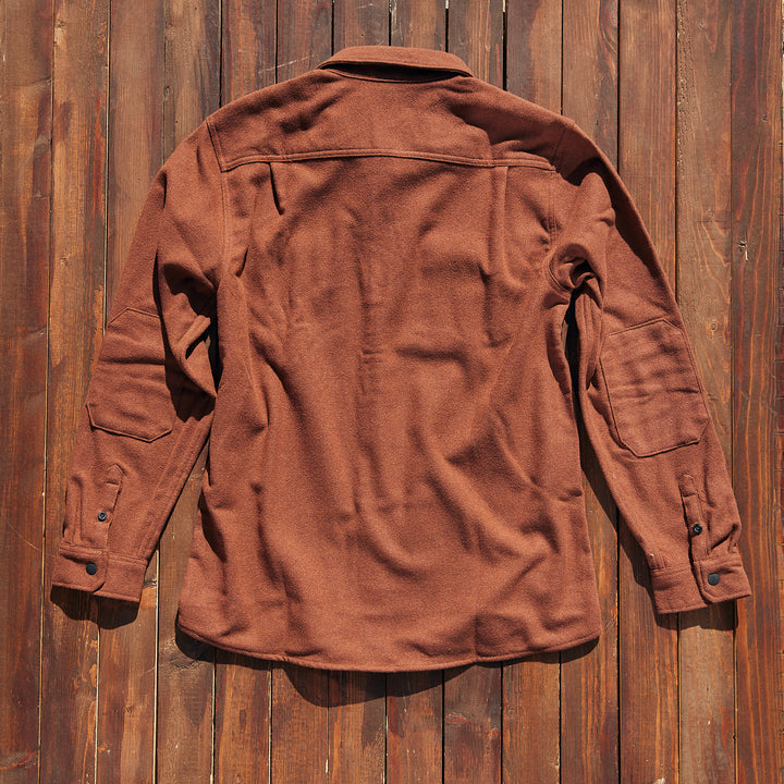 ROARK - NORDSMAN WOOL - RED WINE OVERSHIRT