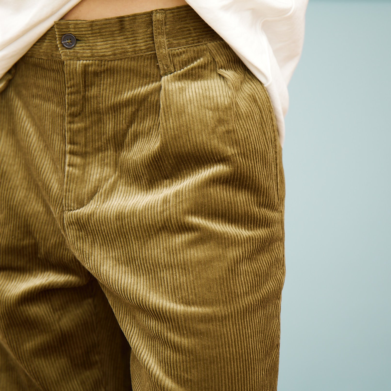 DEUS - CORDUROY PANTS - ALPINE CORD PANT - OLIVE