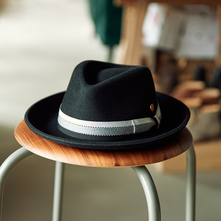 Mayser - Samuel - Wool Fedora - Black