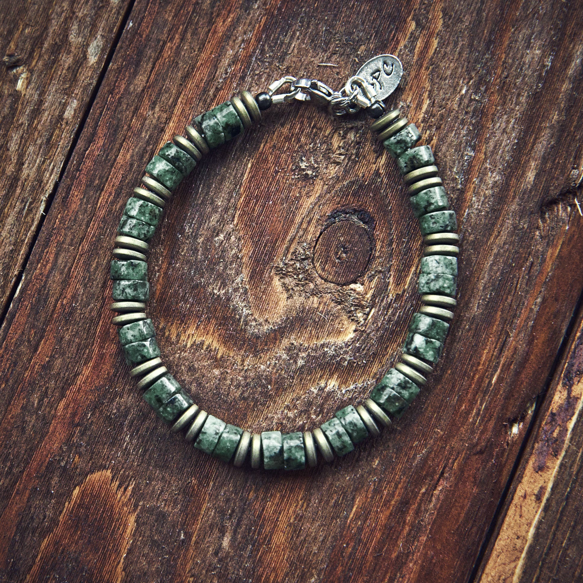 Bracelet - African Heishi - Green