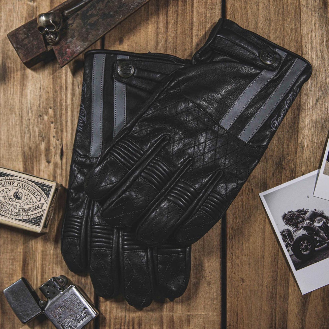 Age of Glory - Gloves - Black - Miles Leather Gloves