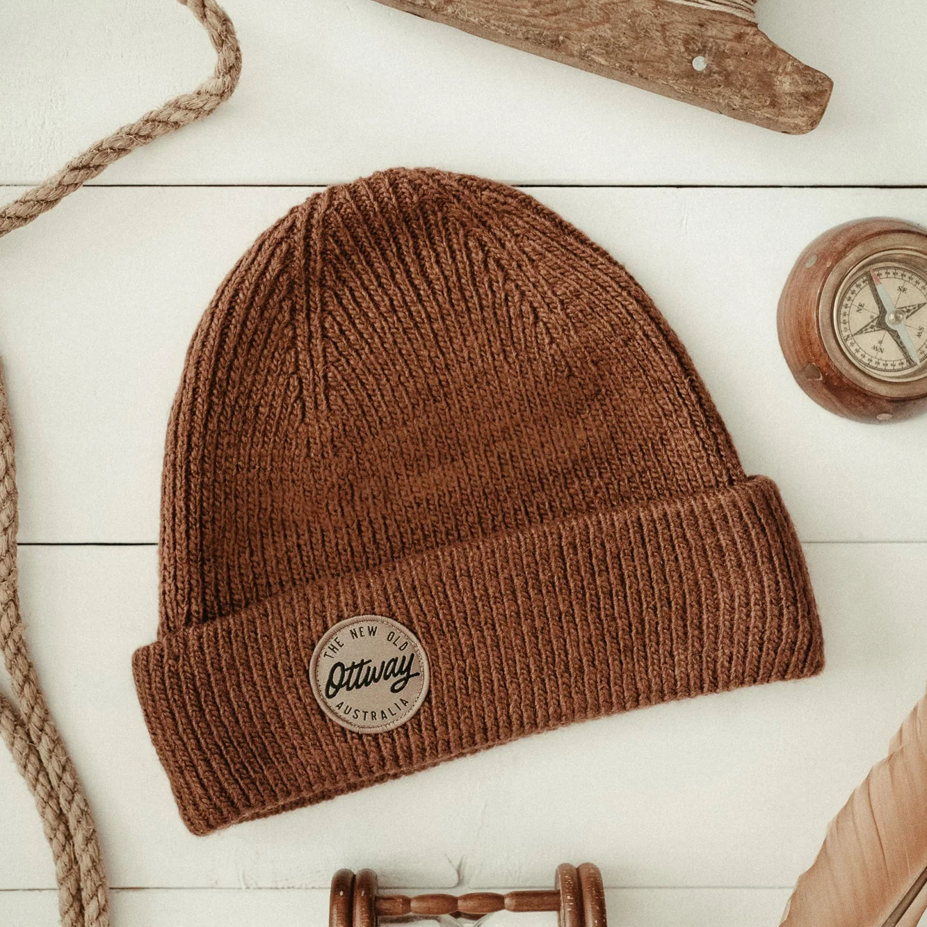 Ottway - Beanie - Brown