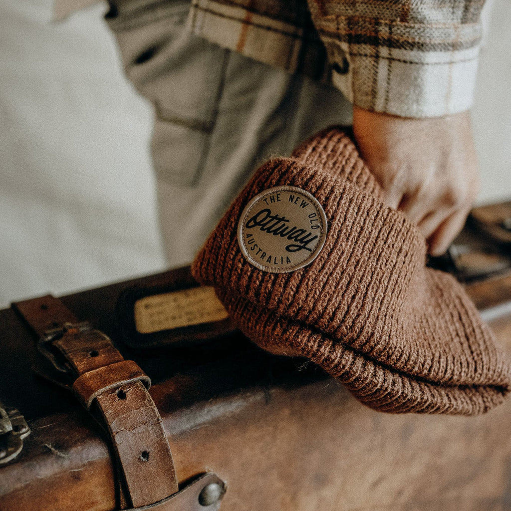 Ottway - Beanie - Brown