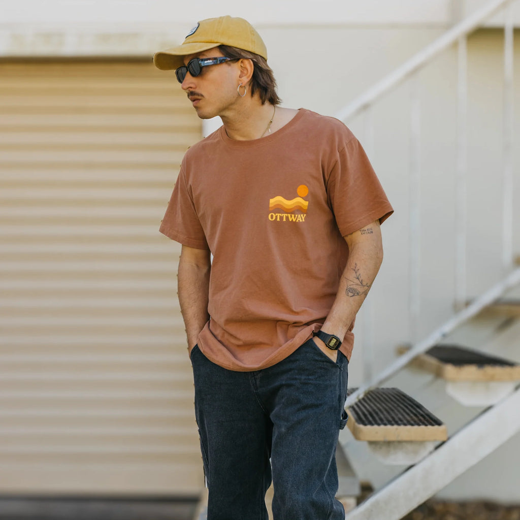 Ottway - Basecamp - T-shirt - Brown