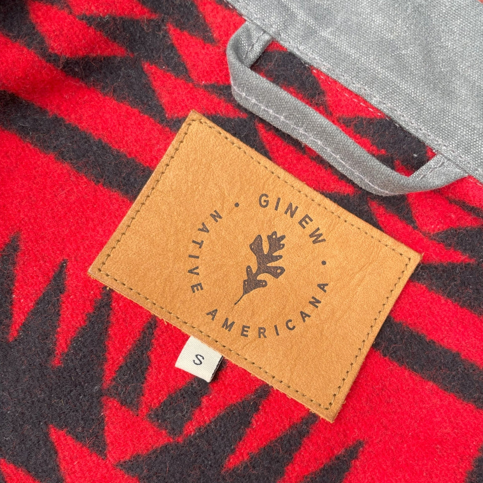 Ginew - Legends Rider - Charcoal + Pendleton