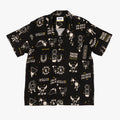 Duvin Design -"Chips N Dip"Buttonup Shirt Black