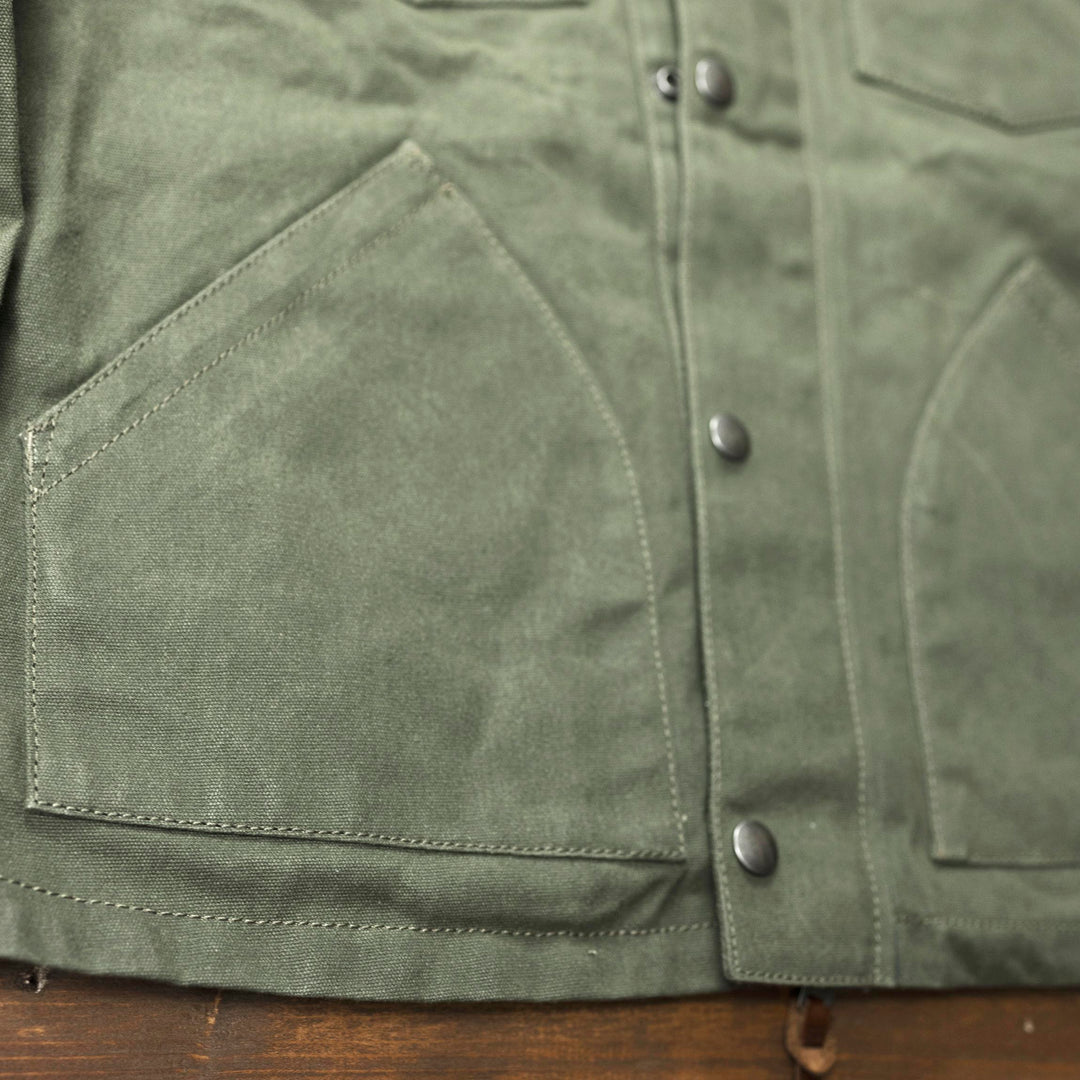 Iron and resin - cruiser jacket - green