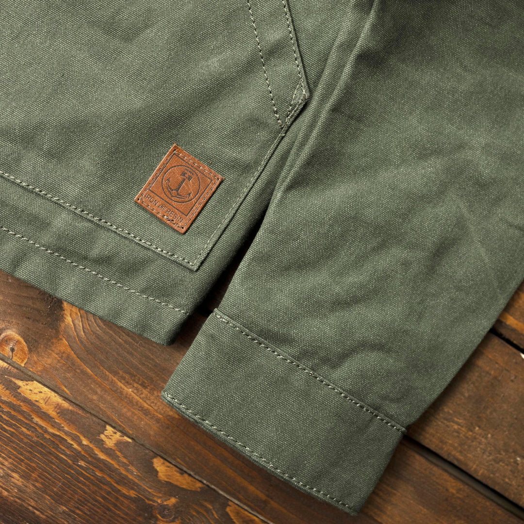 Iron and resin - cruiser jacket - green