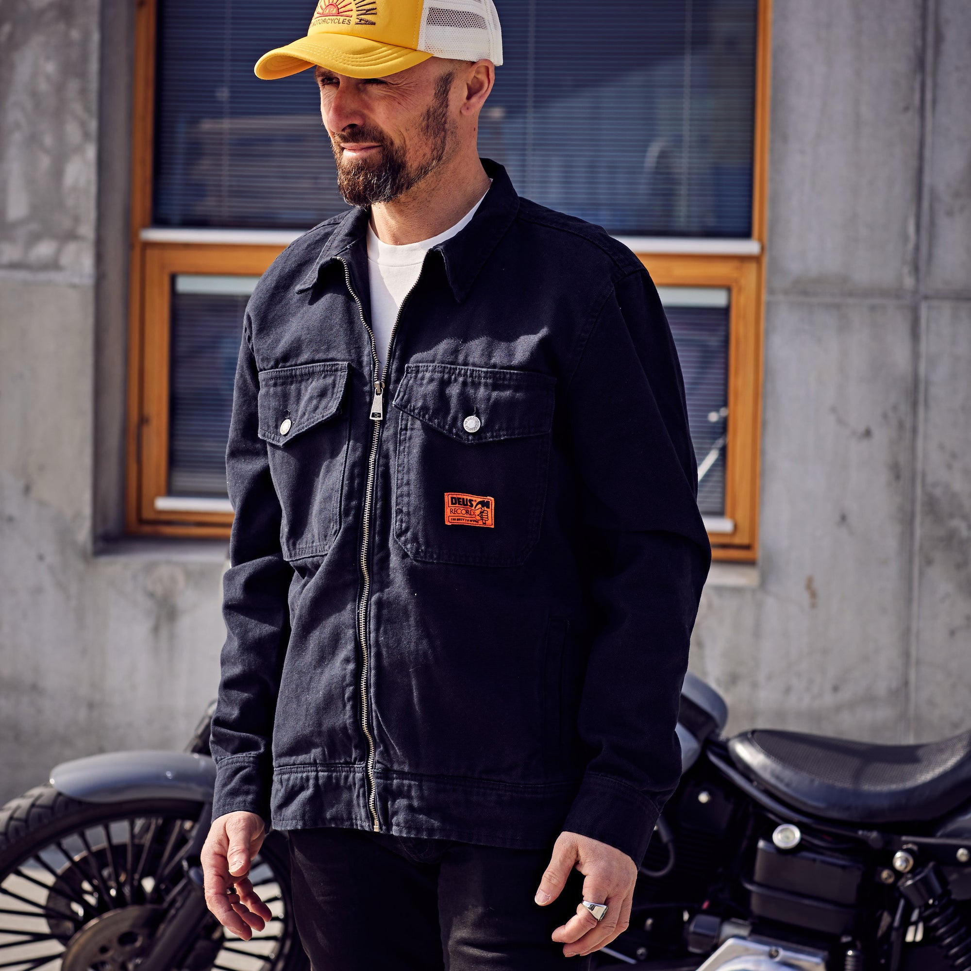 Deus Ex Machina - Ortiz Overdye Jacket - Black