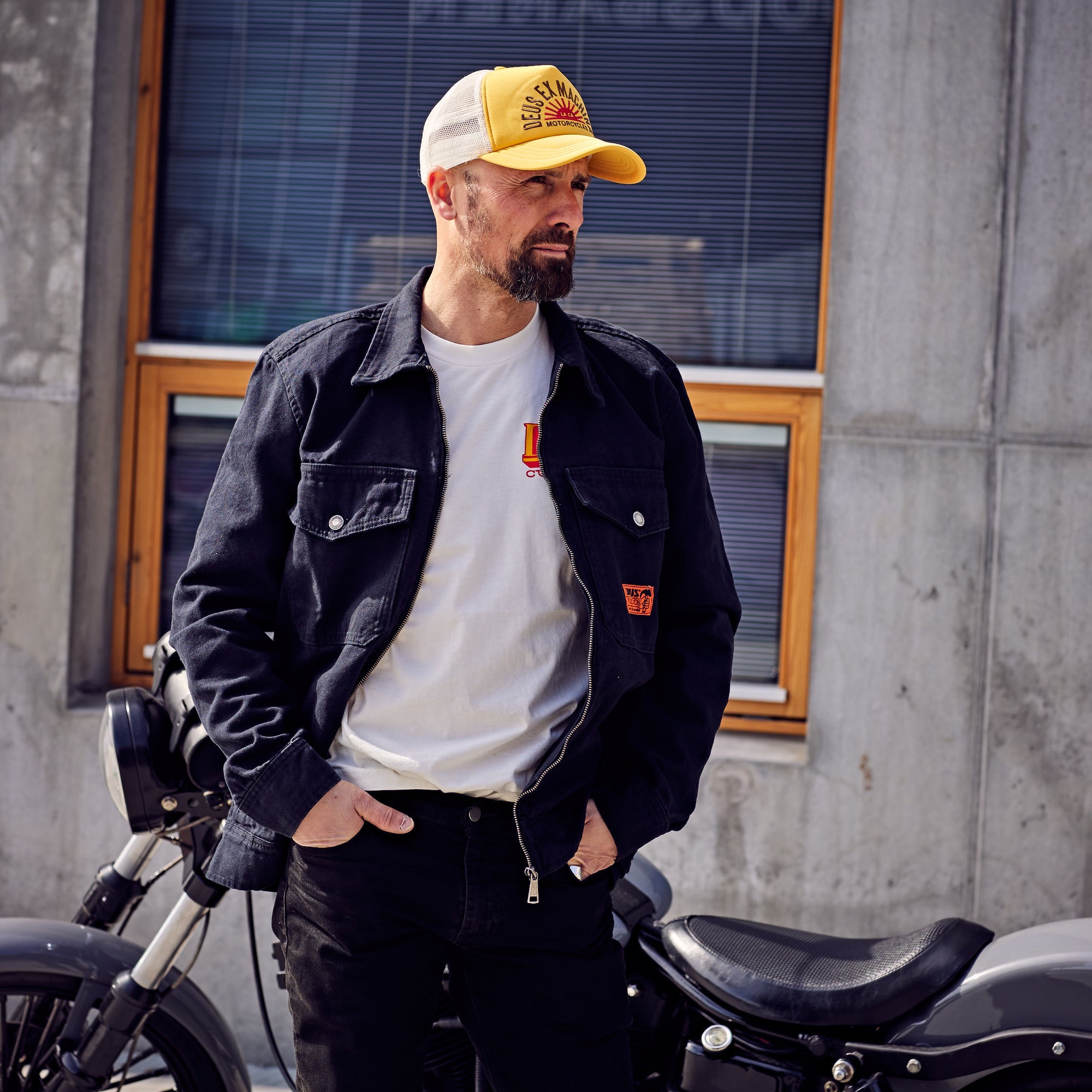 Deus Ex Machina - Ortiz Overdye Jacket - Black