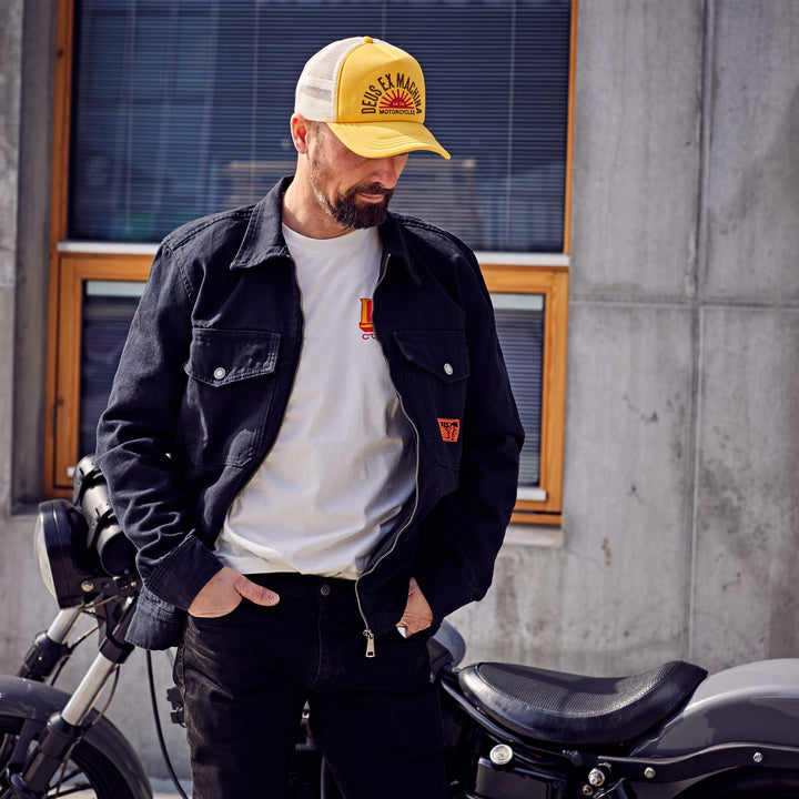 DEUS EX MACHINA - Sunflare Trucker Cap - Yellow