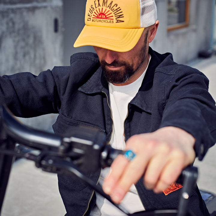 DEUS EX MACHINA - Sunflare Trucker Cap - Gul