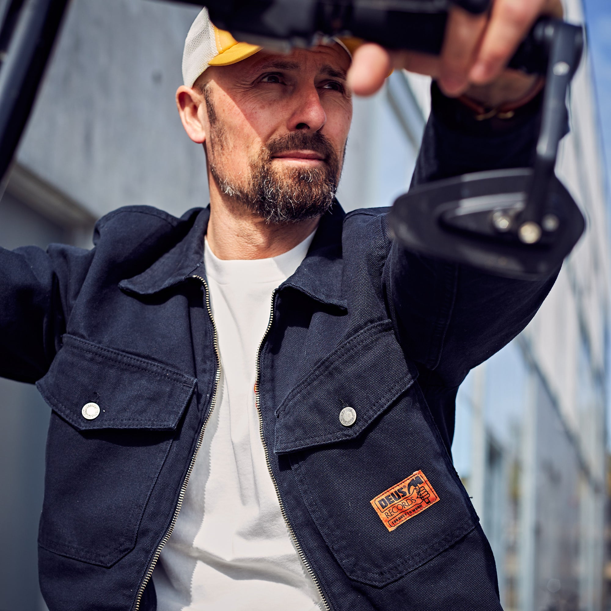 Deus Ex Machina - Ortiz Overdye Jacket - Black