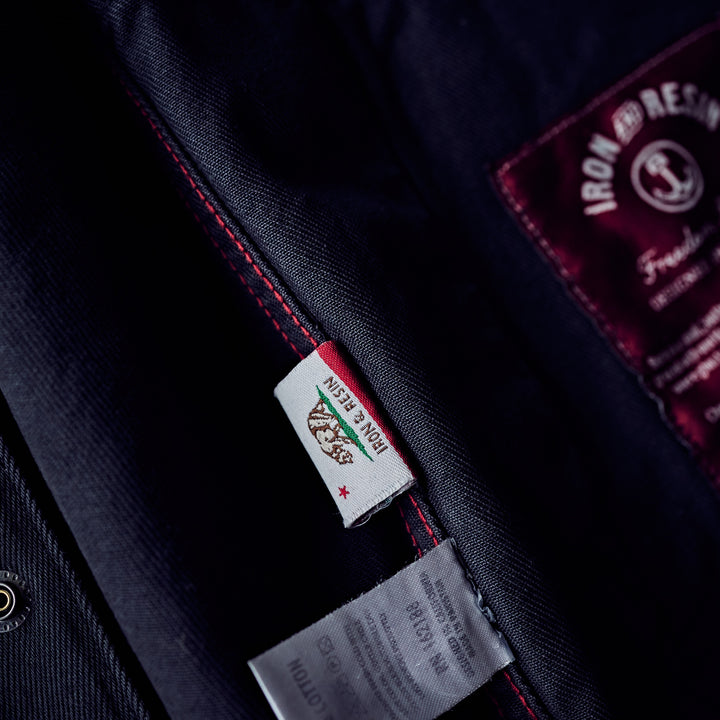 Iron & Resin - Coach Jacket - Charcoal Denim