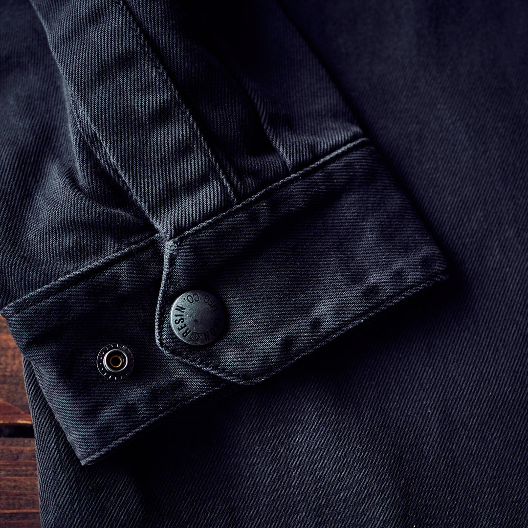 Iron & Resin - Coach Jacket - Charcoal Denim