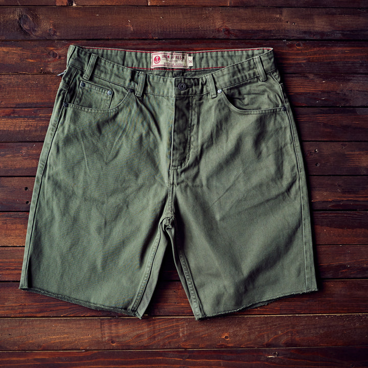 Iron & Resin - HECTOR SHORTS - Army Denim