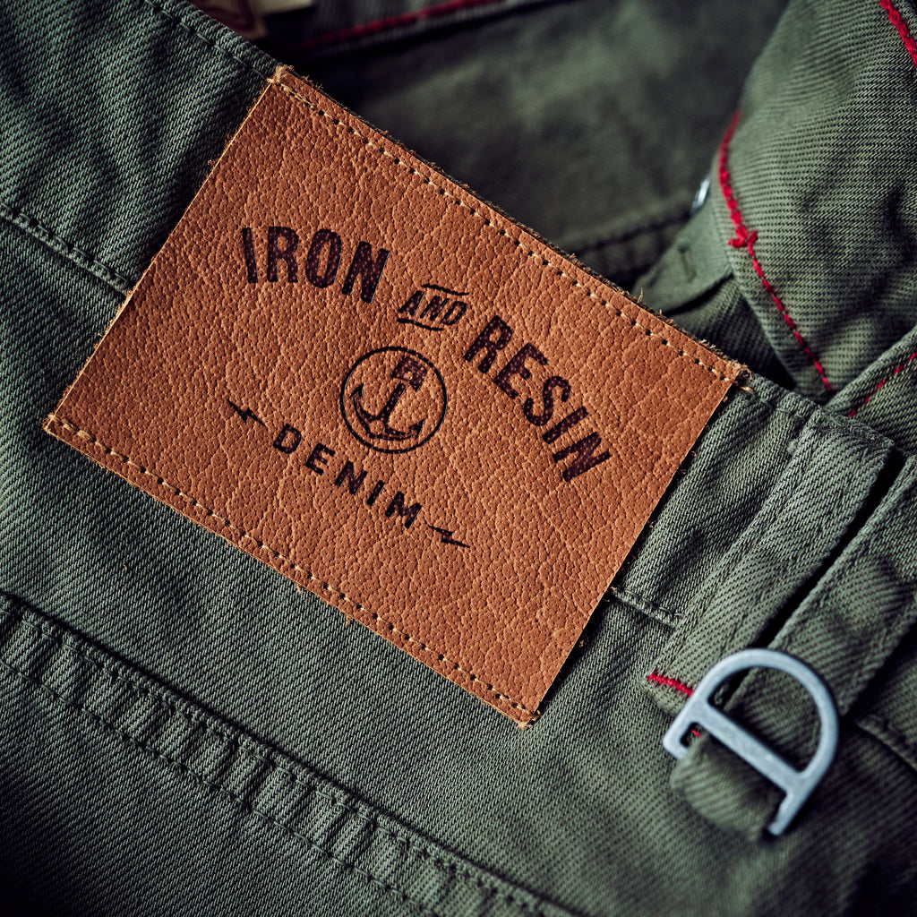 Iron & Resin - HECTOR SHORTS - Army Denim
