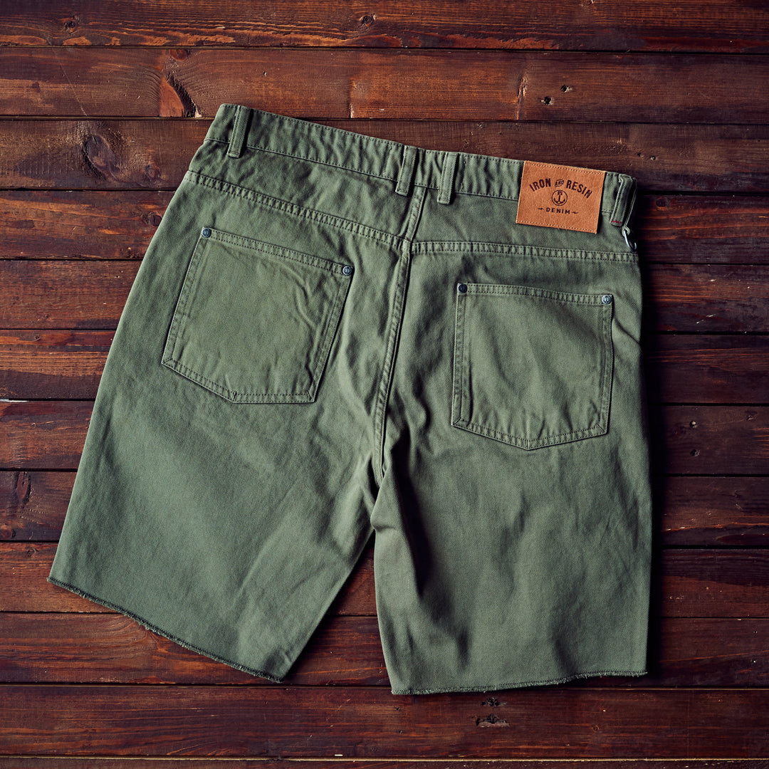 Iron & Resin - HECTOR SHORTS - Army Denim