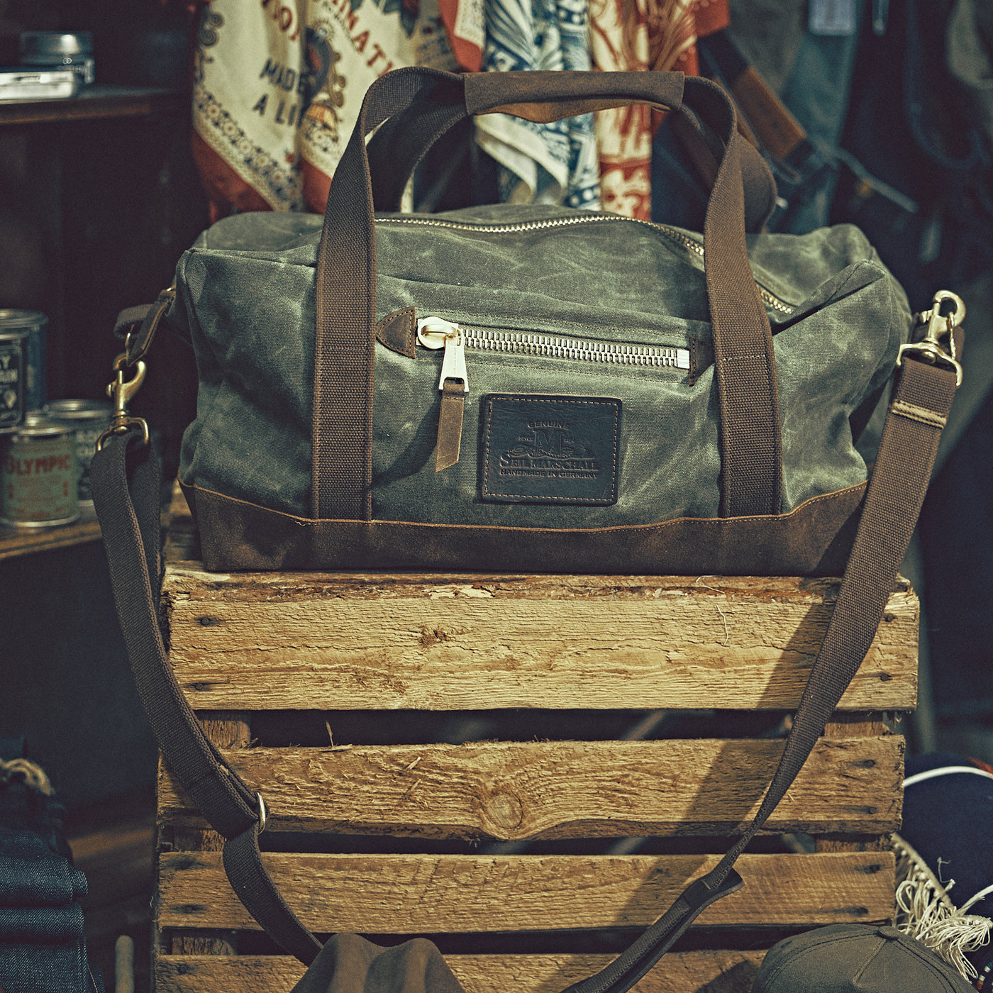 Seil Marschall - Legend Safari Bag - Waxed - Olive