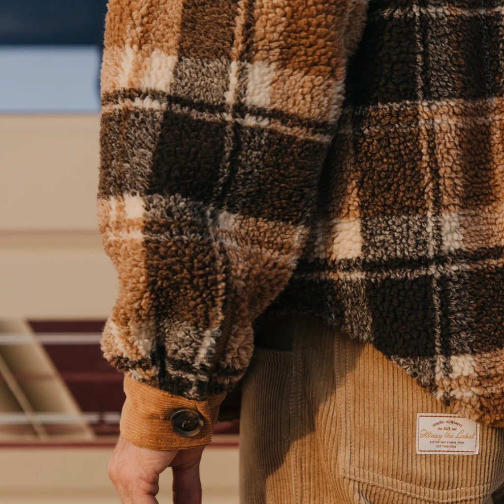 Ottway - Foster - Flannel Sherpa Jacket